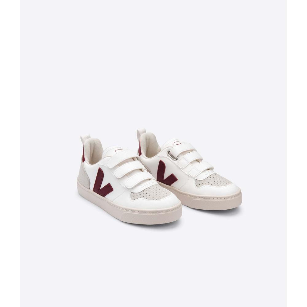 Αθλητικά Παπούτσια παιδικα Veja V-10 CWL White/Burgundy | GR 861PJJ